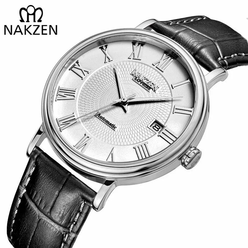 9015 Automatic Mechanical Men Watch 2019 Hot Wrist Brand Luxury Sapphire glass Wristwatch Clock Relogio Masculino 7002