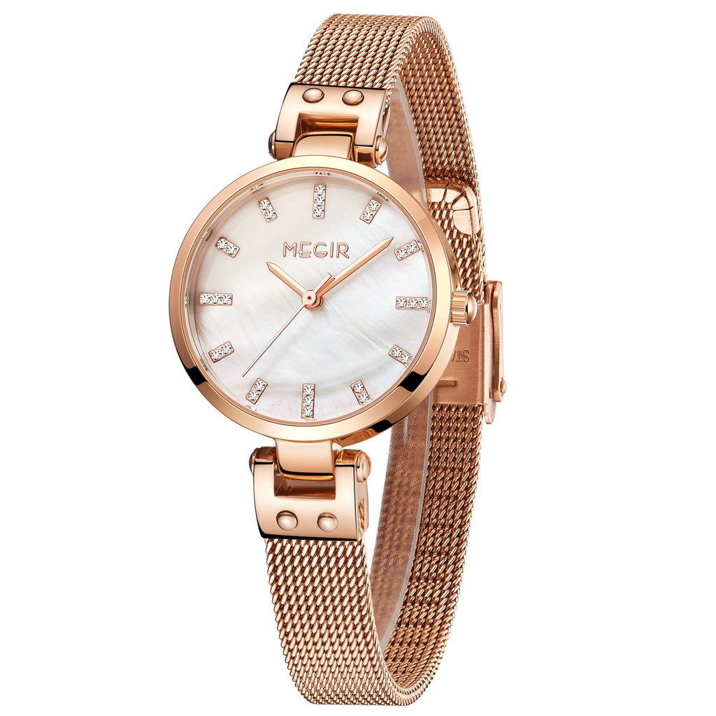 MEGIR Watches for Women Top Brand Fashion Ladies Wristwatch Waterproof Female Quartz Luxury Watch Montre Femme 7025-13
